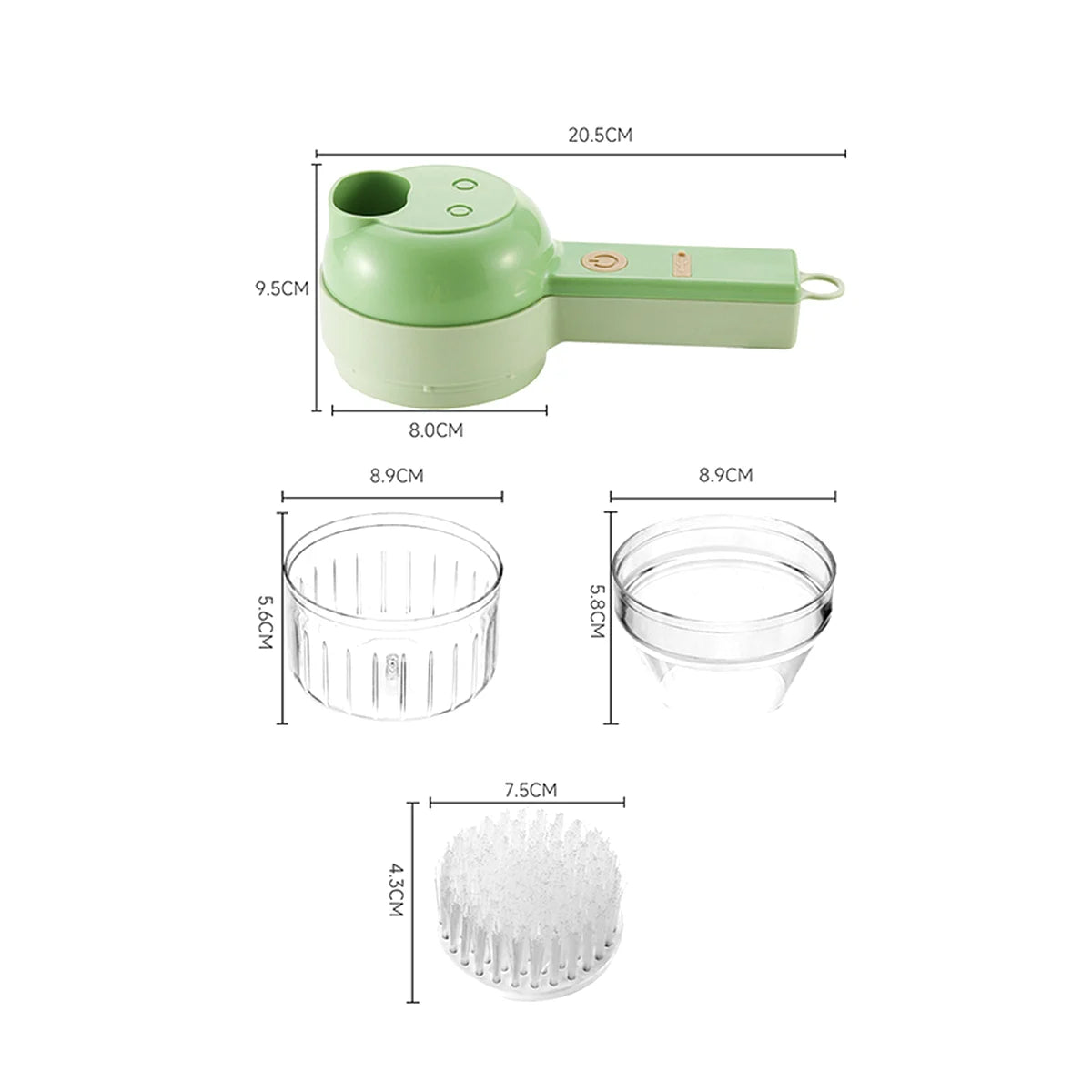 coupe legumes electrique dimensions