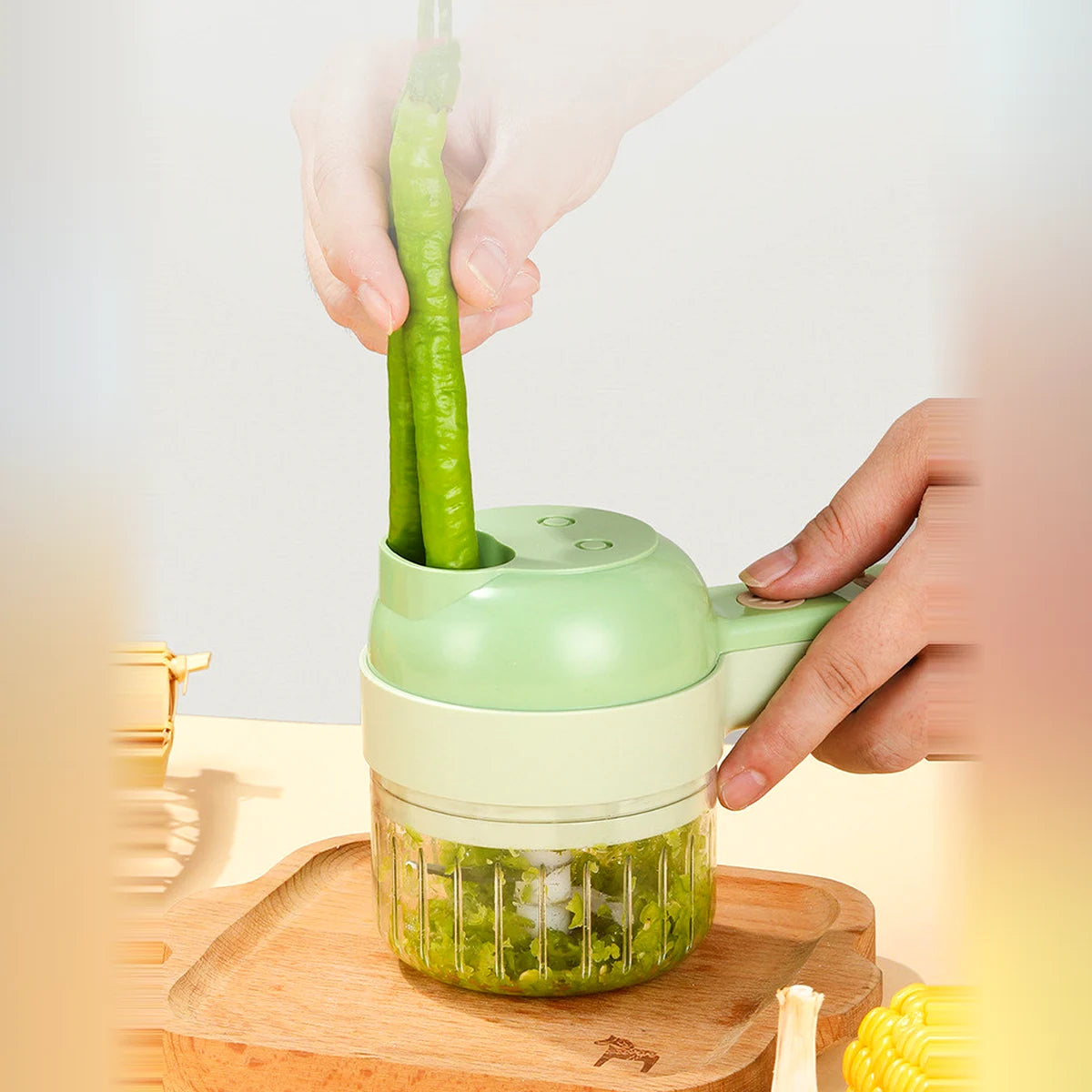coupe-légumes électrique sans fil